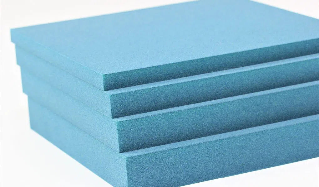 PIXEL M Soft Acoustic Wall Panels blue panels DecorMania UK